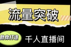 直播运营实战视频课，助你打造千人直播间（14节视频课）