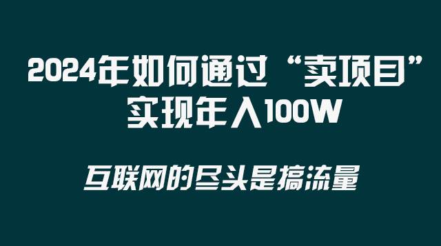 2024年如何通过“卖项目”实现年入100W插图1